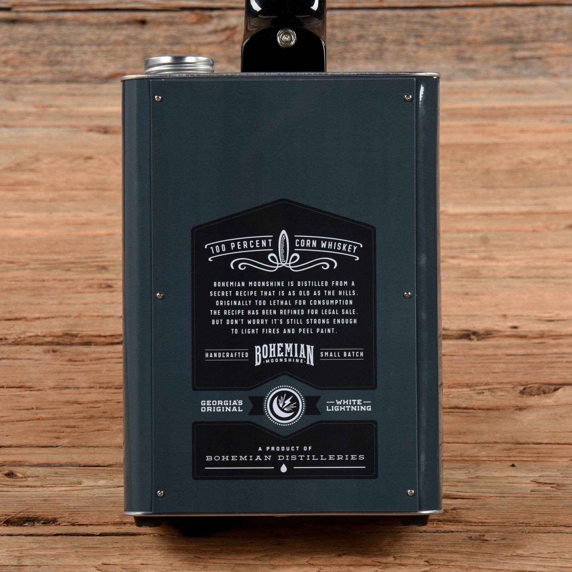 Bohemian Guitars Oil Can Guitar Grey – Chicago Music Exchange