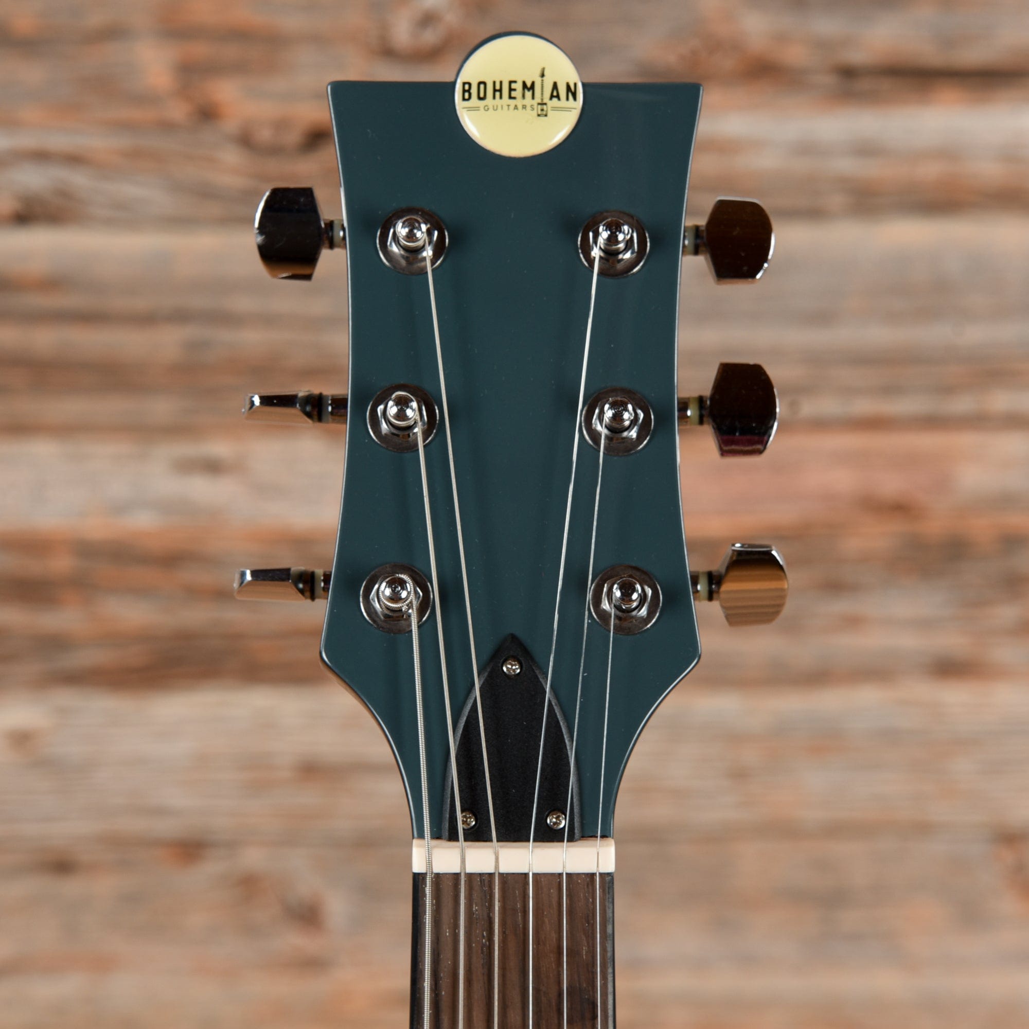 Bohemian Guitars Oil Can Guitar Grey – Chicago Music Exchange