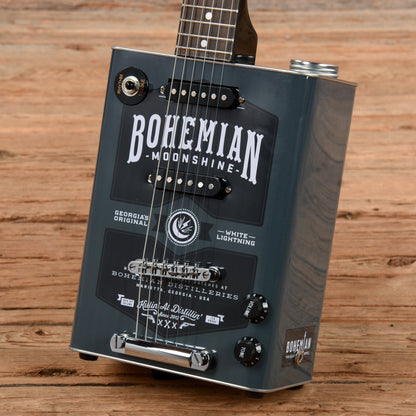 Bohemian Guitars Oil Can Guitar Grey Electric Guitars / Hollow Body