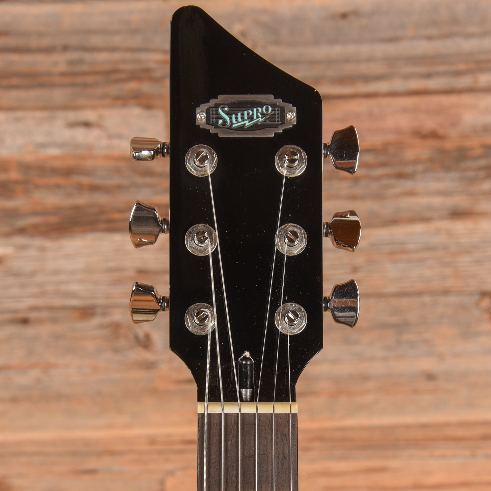 Bolin Supro Dual Tone Black Electric Guitars / Solid Body