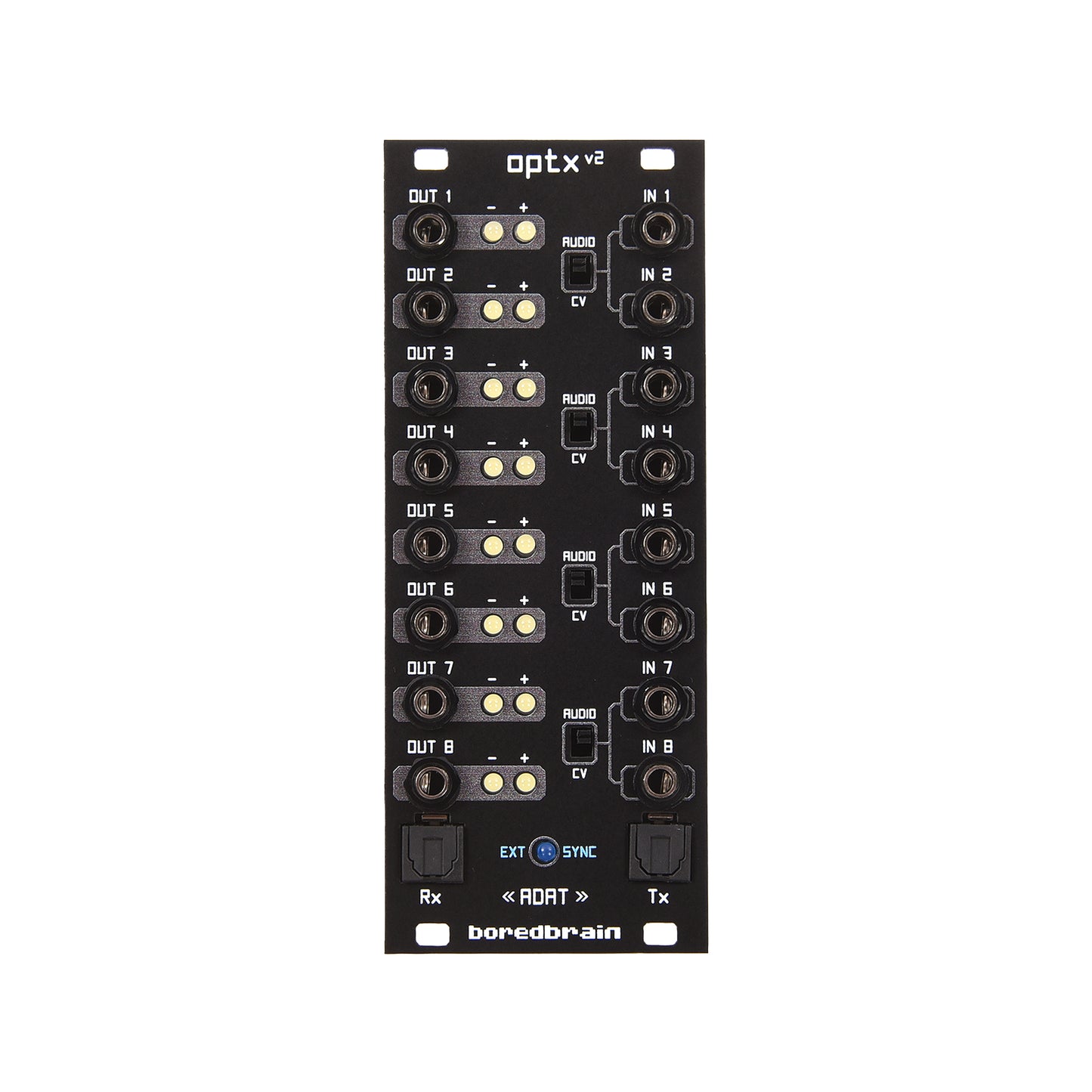 Boredbrain Optx v2 ADAT Converter Eurorack Module Keyboards and Synths / Synths / Eurorack