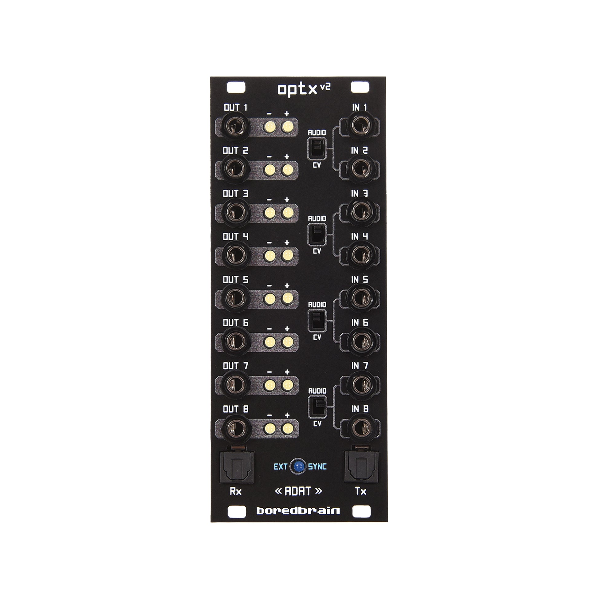 Boredbrain Optx v2 ADAT Converter Eurorack Module Keyboards and Synths / Synths / Eurorack