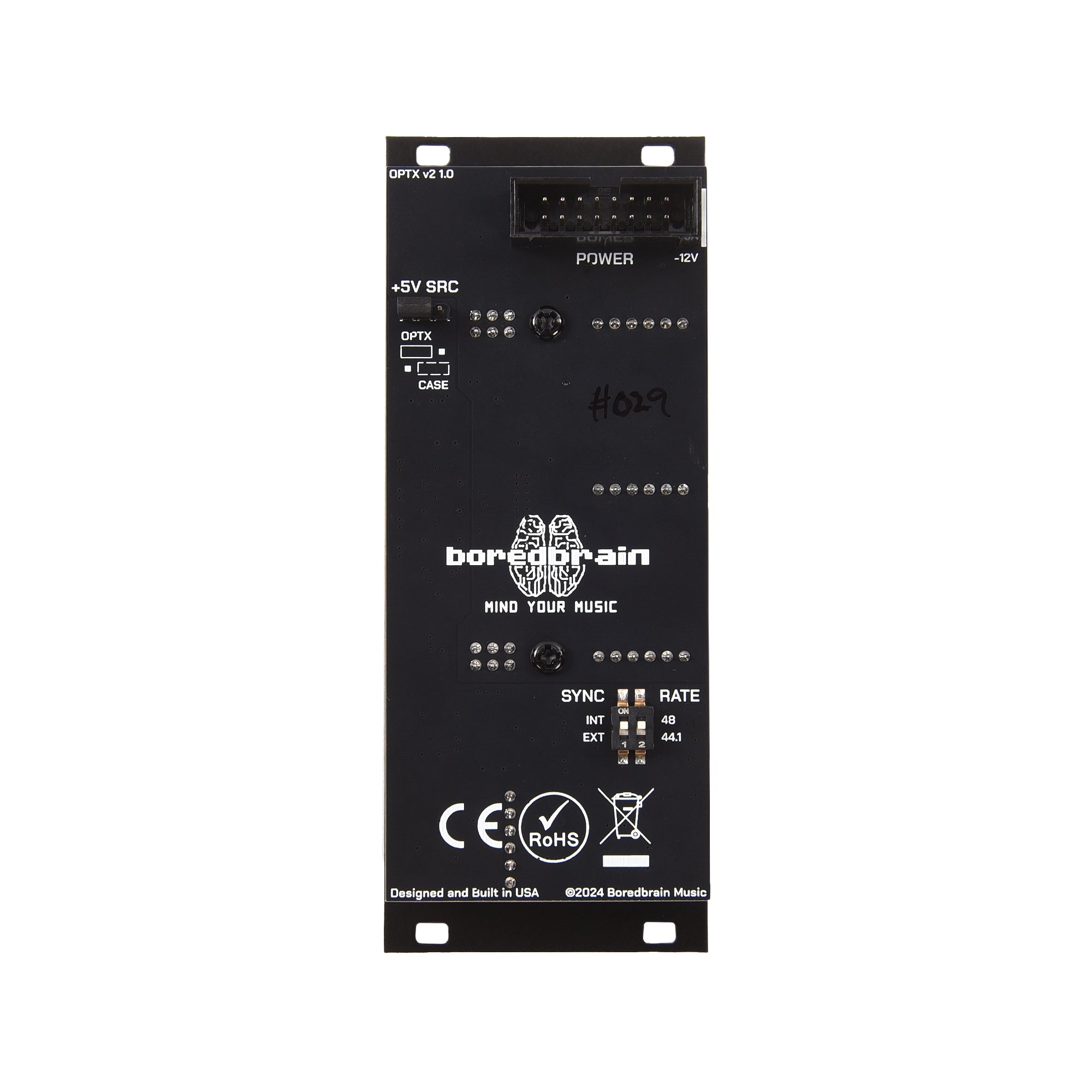 Boredbrain Optx v2 ADAT Converter Eurorack Module Keyboards and Synths / Synths / Eurorack