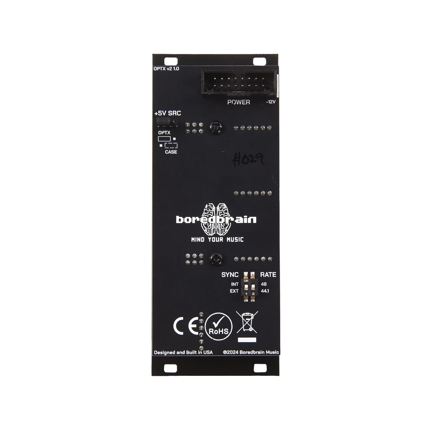 Boredbrain Optx v2 ADAT Converter Eurorack Module Keyboards and Synths / Synths / Eurorack