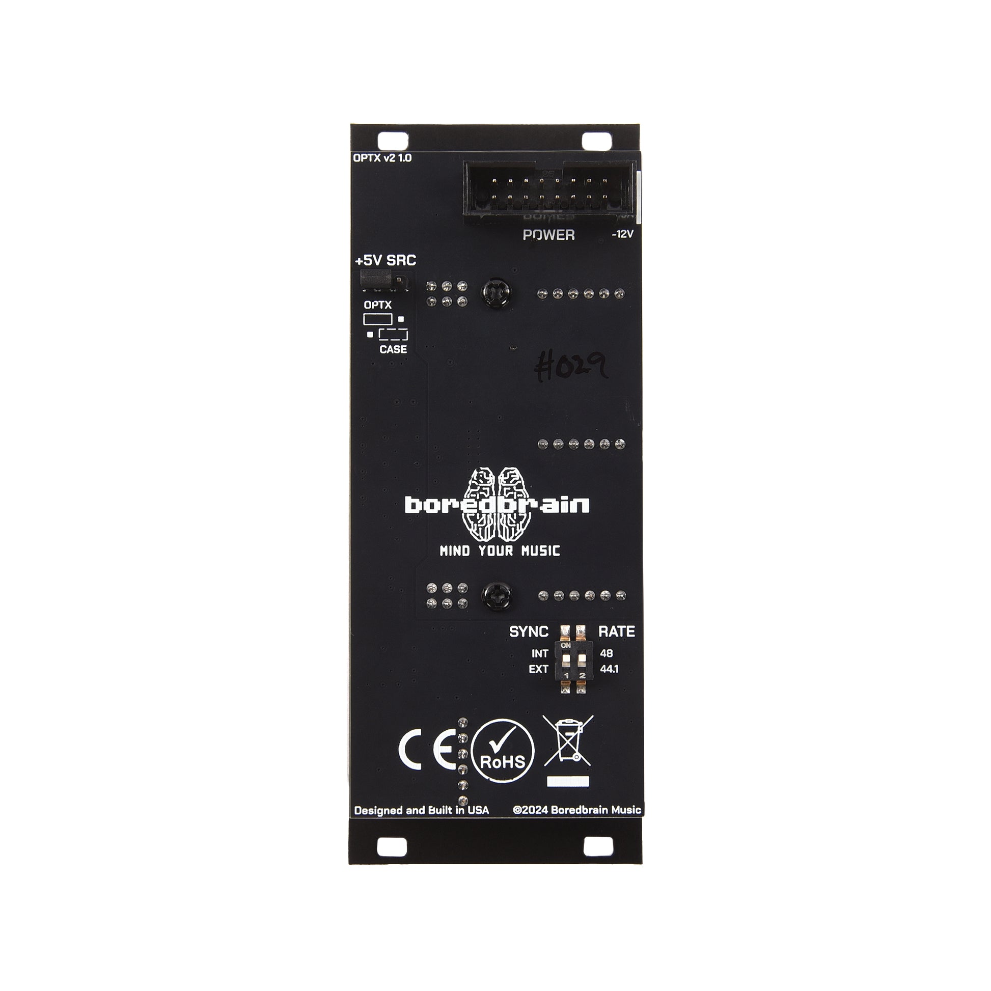 Boredbrain Optx v2 ADAT Converter Eurorack Module Keyboards and Synths / Synths / Eurorack
