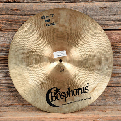 Bosphorus 17" Traditional Series Crash Cymbal USED Drums and Percussion