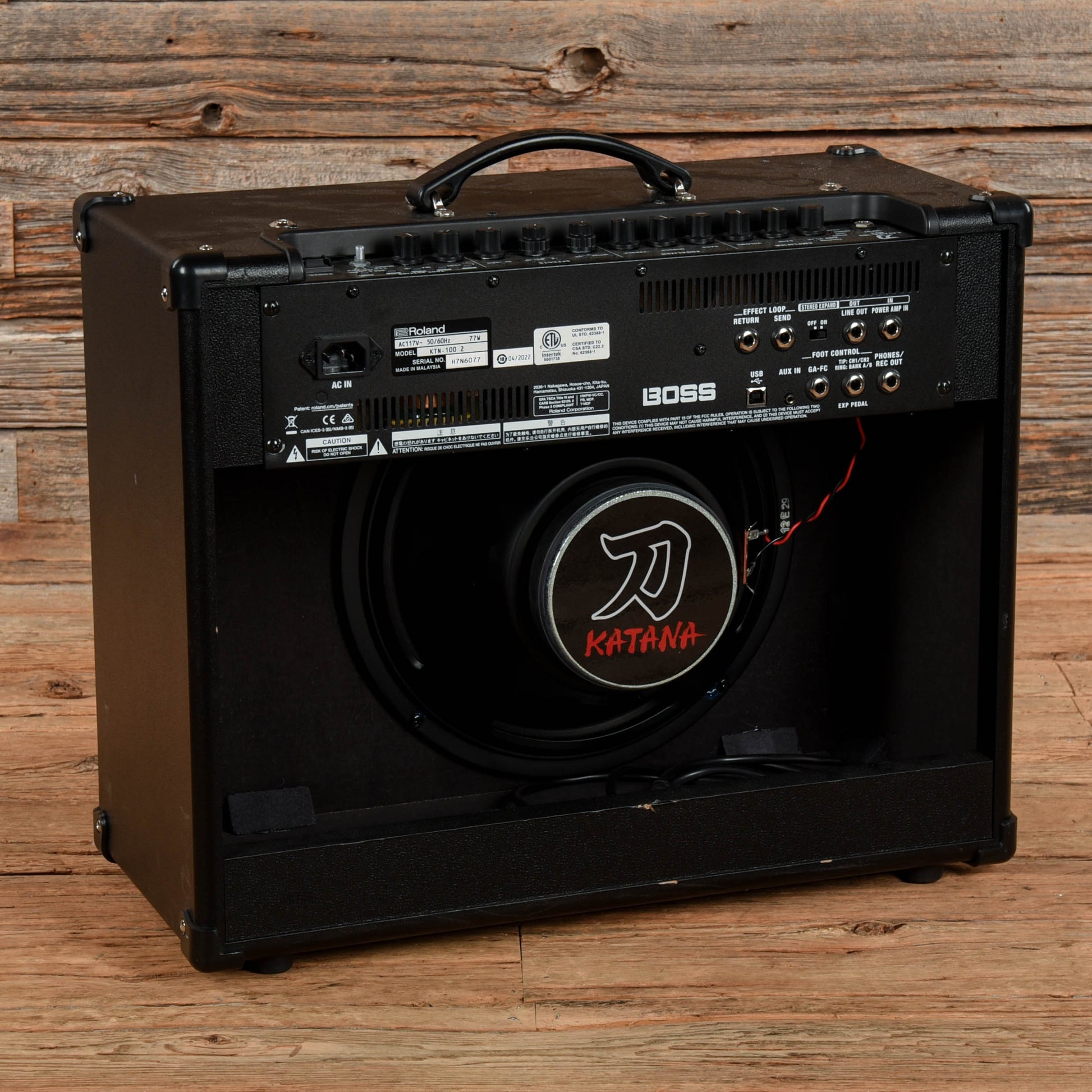 Boss Katana-100 MkII 100-Watt 1x12" Digital Modeling Guitar Combo Amps / Guitar Amps / Guitar Cabinets