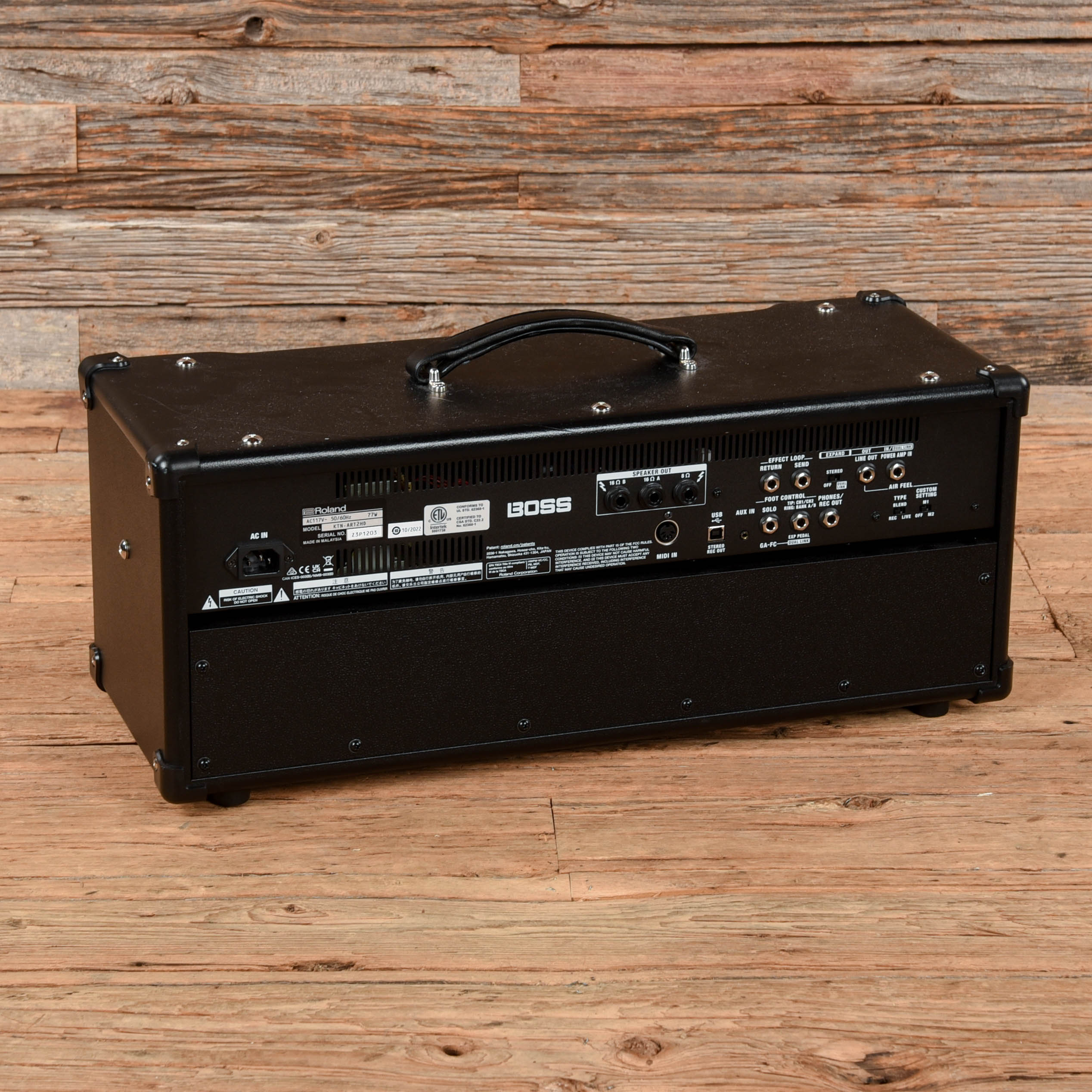 Boss Katana Artist Mk II 100-Watt Digital Modeling Guitar Amp Head w/ GA-FC Footswitch Amps / Guitar Amps / Guitar Cabinets