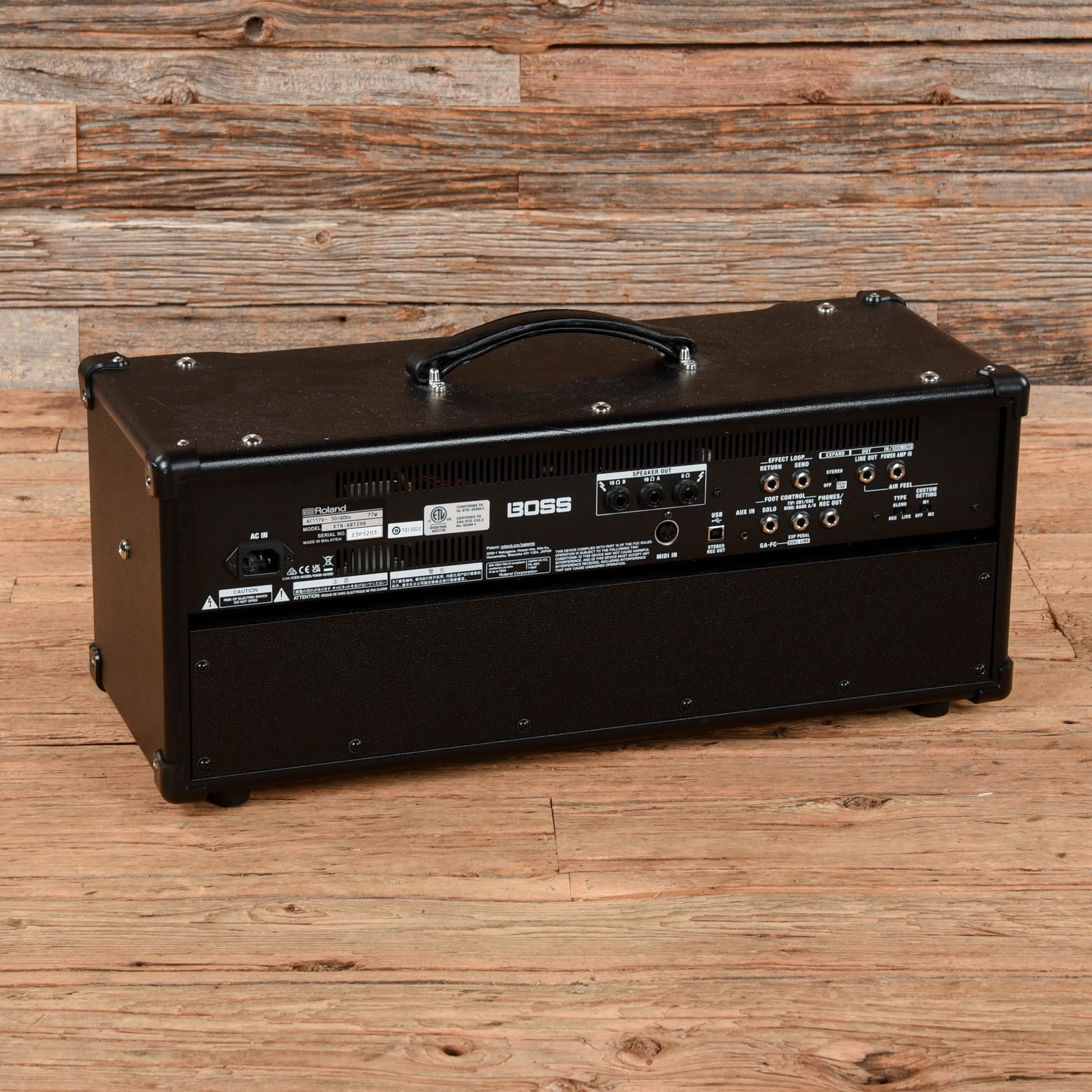 Boss Katana Artist Mk II 100-Watt Digital Modeling Guitar Amp Head w/ GA-FC Footswitch Amps / Guitar Amps / Guitar Cabinets