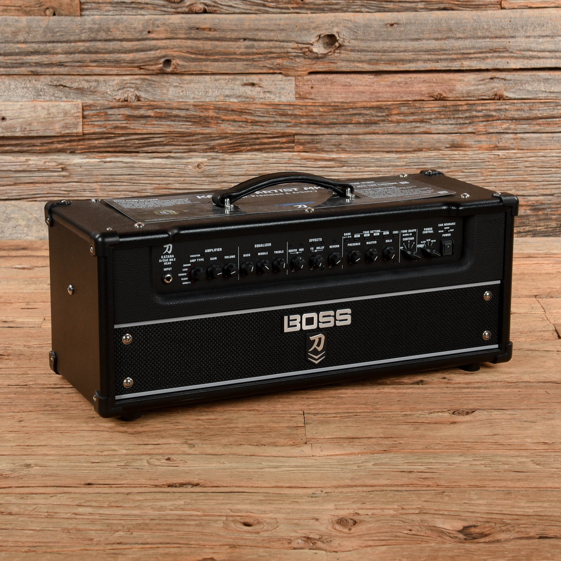 Boss Katana Artist MkII 100-Watt Digital Modeling Guitar Amp Head Amps / Guitar Amps / Guitar Cabinets