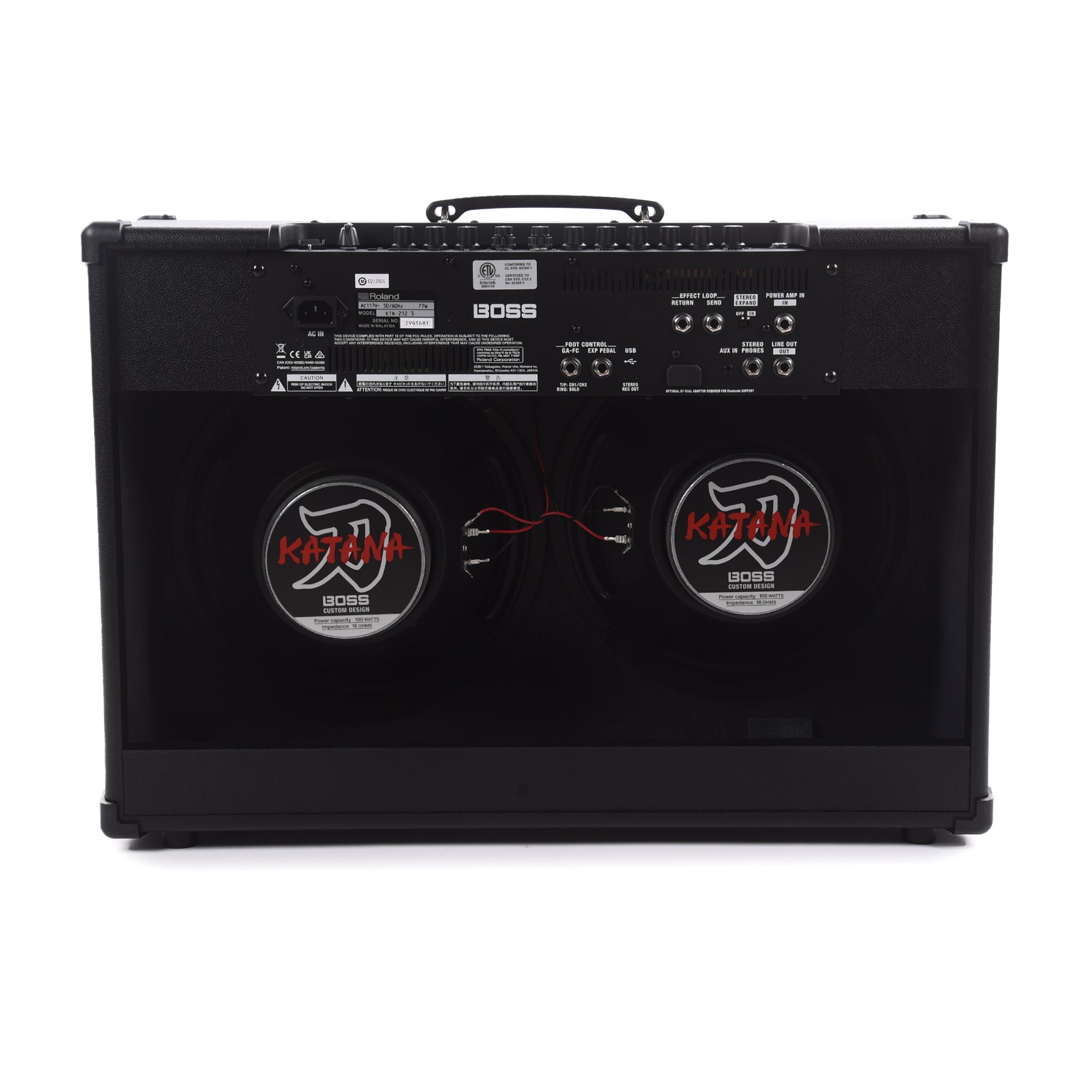 Boss Katana V3 100w 2x12 Combo Guitar Amplifier Amps / Guitar Amps / Guitar Combos