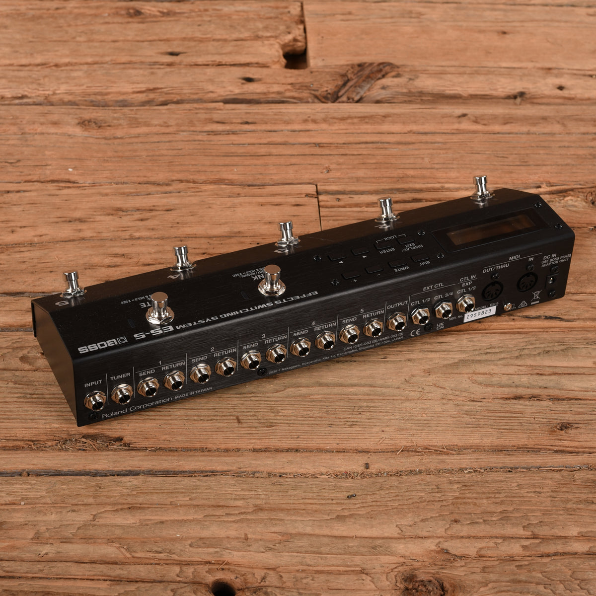 Boss ES-5 Switcher (Serial #Z9S9823) Effect Pedals