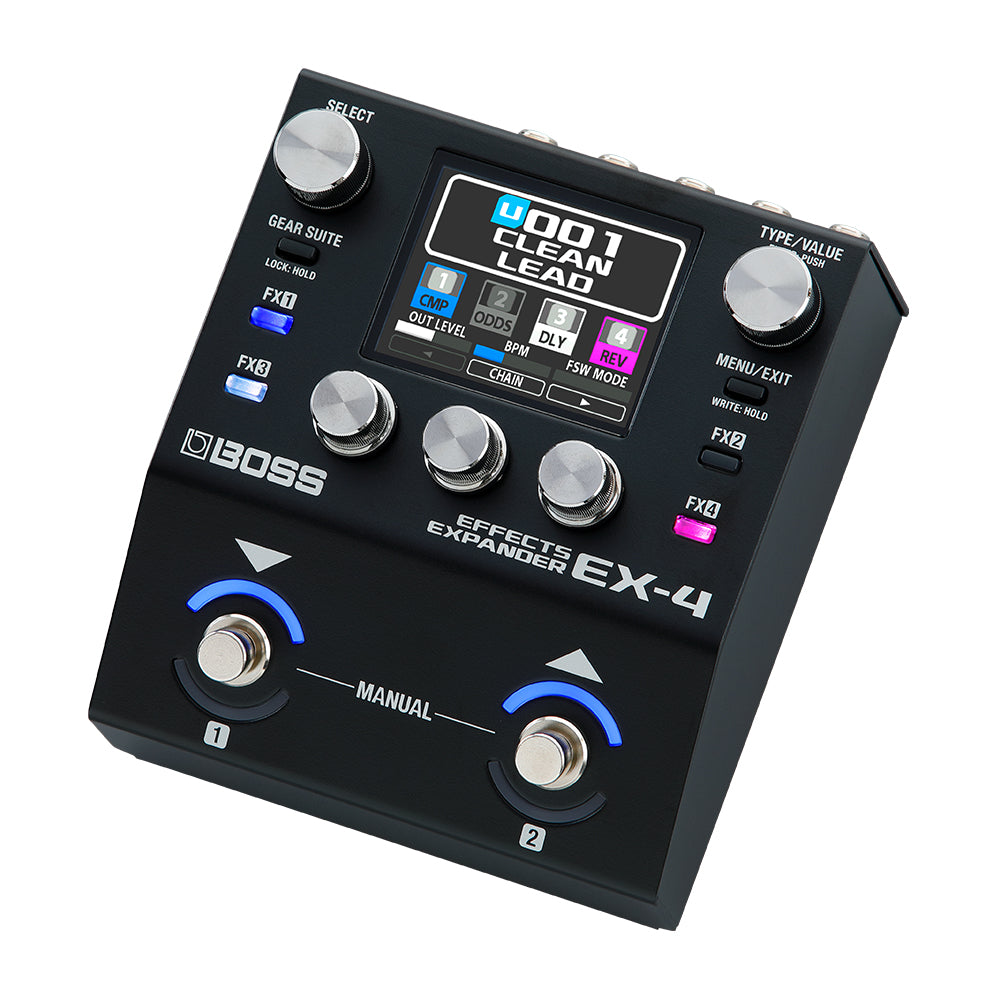 Boss EX-4 Effects Expander Compact Multi Effects Unit Effect Pedals