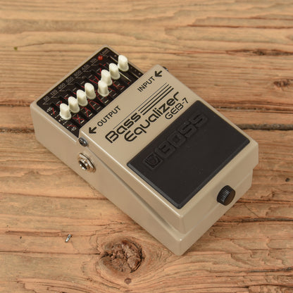 Boss GEB-7 Bass Equalizer Effects and Pedals / Bass Pedals