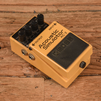 Boss AC-2 Acoustic Simulator Effects and Pedals