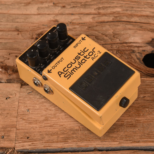 Boss AC-2 Acoustic Simulator Effects and Pedals