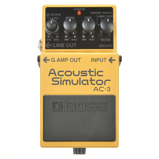 Boss AC-3 Acoustic Simulator Effects and Pedals