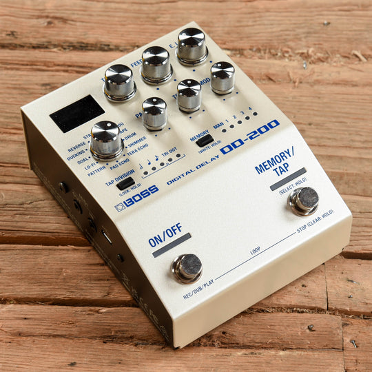 Boss DD-200 Effects and Pedals / Delay