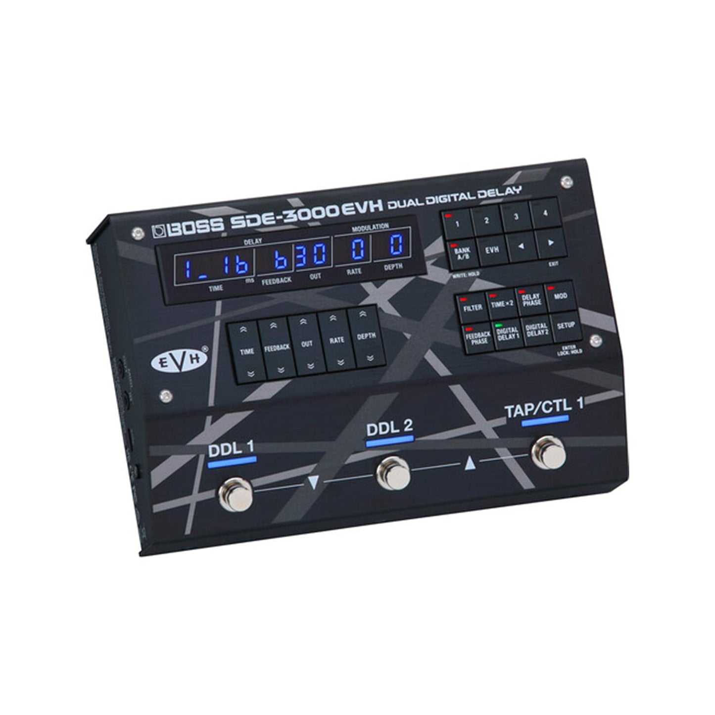 Boss SDE-3000EVH Dual Digital Delay Pedal Effects and Pedals / Delay