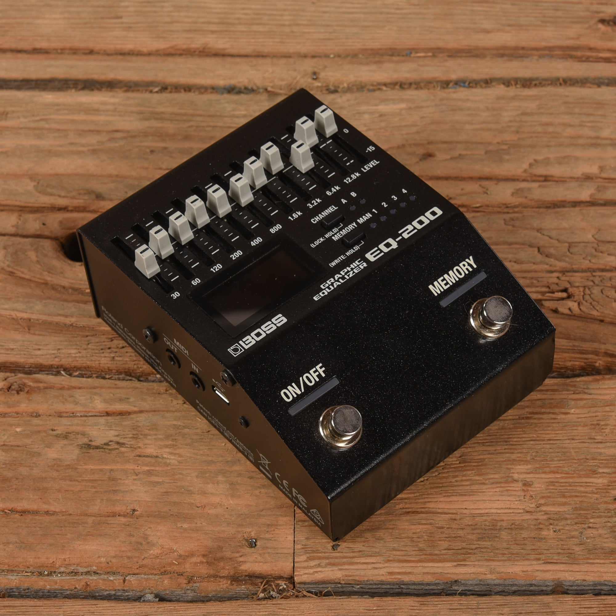 Boss EQ-200 Equalizer Effects and Pedals / EQ