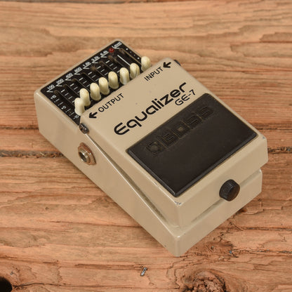 Boss GE-7 Equalizer Effects and Pedals / EQ