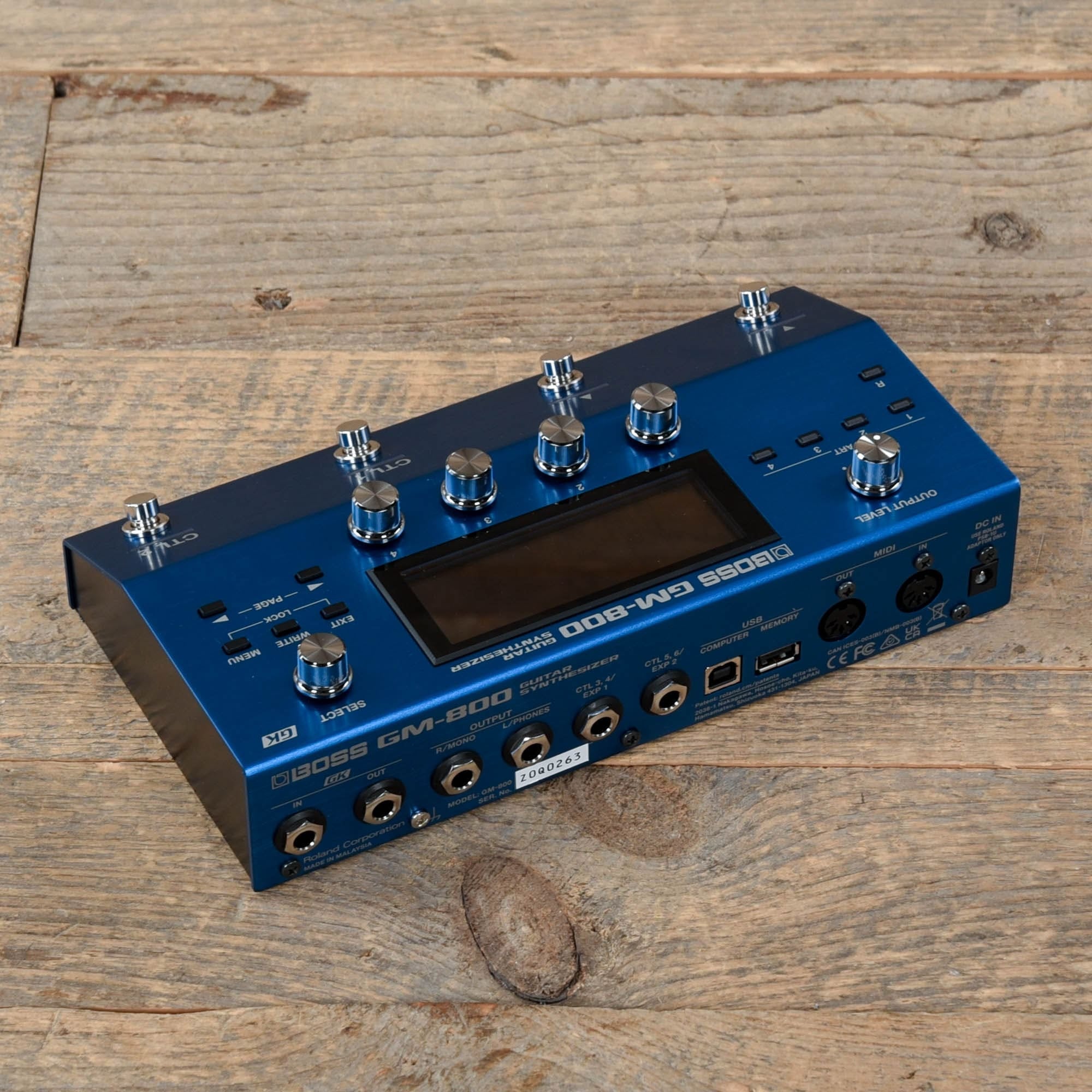 Boss GM-800 Guitar Synthesizer Effects PedalBoss GM-800 Guitar Synthesizer Effects Pedal Effects and Pedals / Guitar Synths