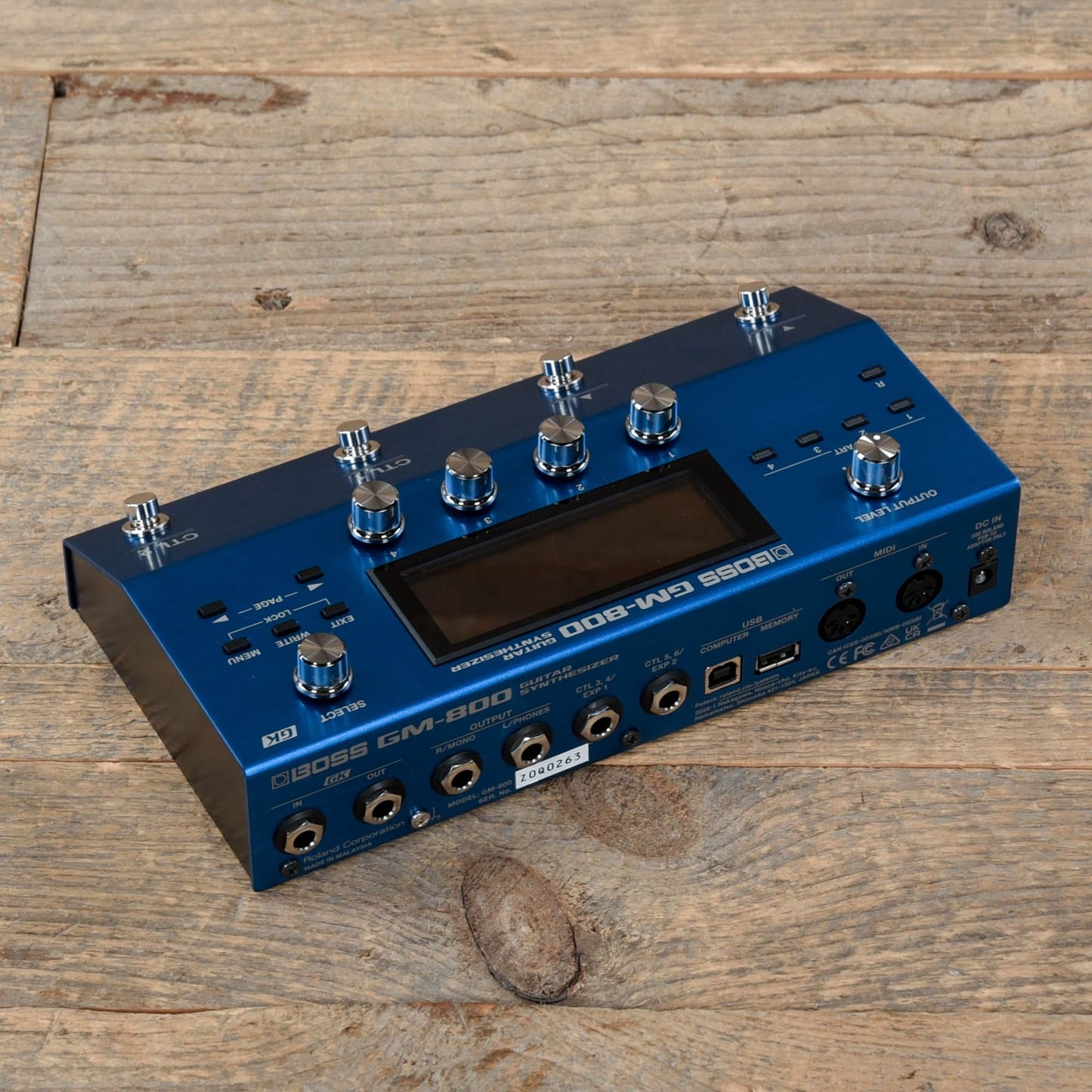 Boss GM-800 Guitar Synthesizer Effects PedalBoss GM-800 Guitar Synthesizer Effects Pedal Effects and Pedals / Guitar Synths