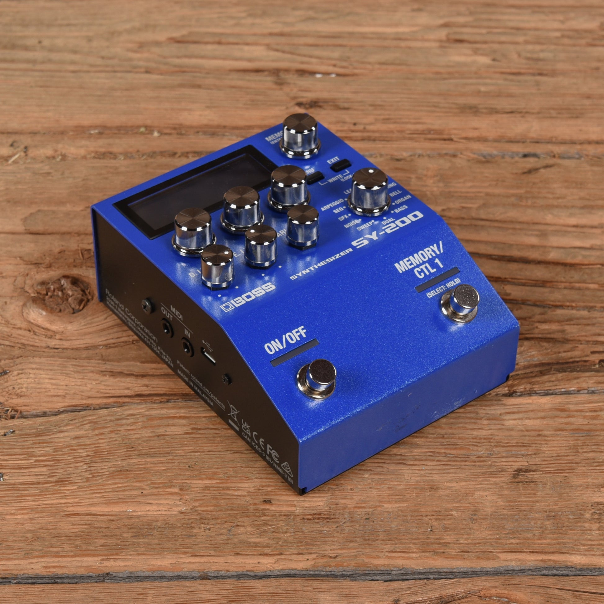 Boss SY-200 Effects and Pedals / Guitar Synths