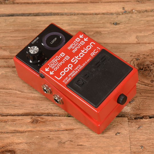 Boss RC-1 Effects and Pedals / Loop Pedals and Samplers