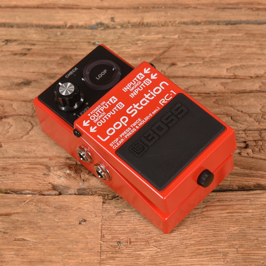 Boss RC-1 Effects and Pedals / Loop Pedals and Samplers