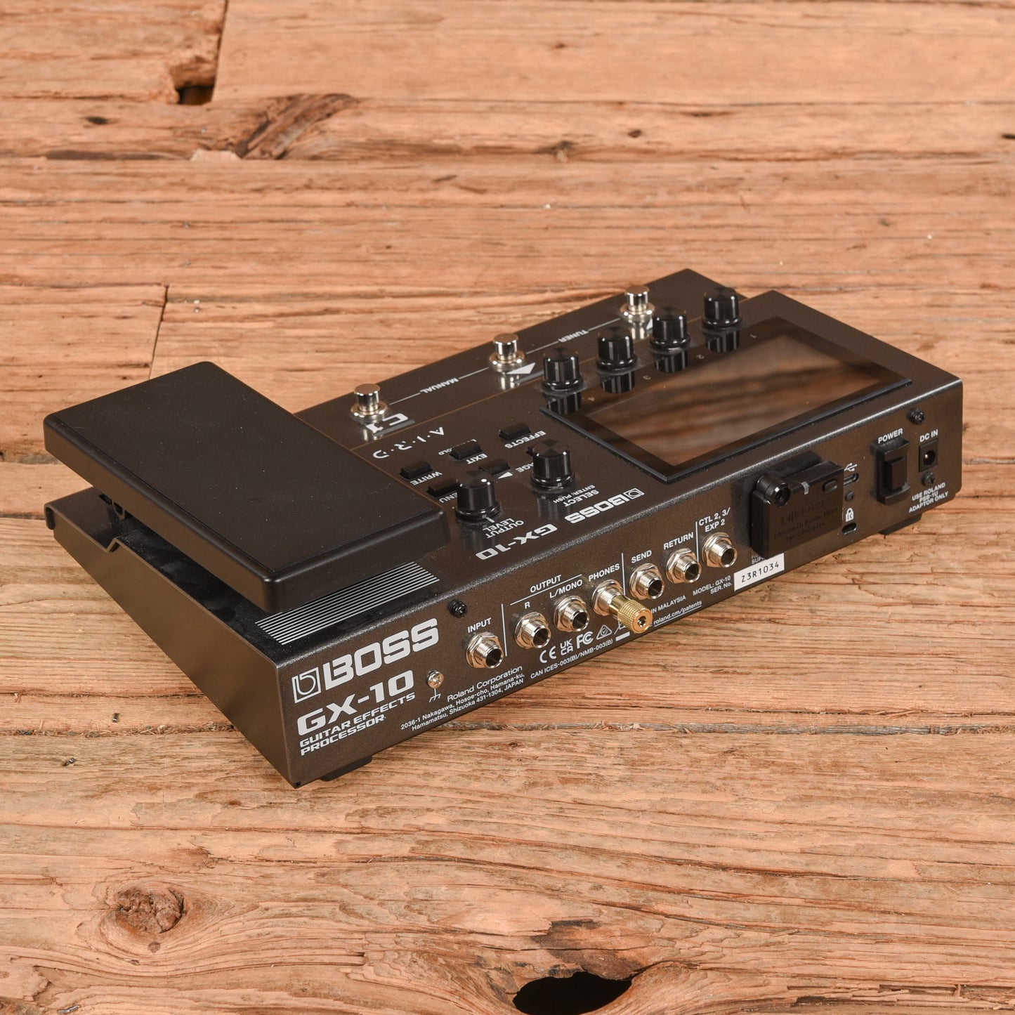 Boss GX-10 Guitar Effects Processor Effects and Pedals / Multi-Effect Unit