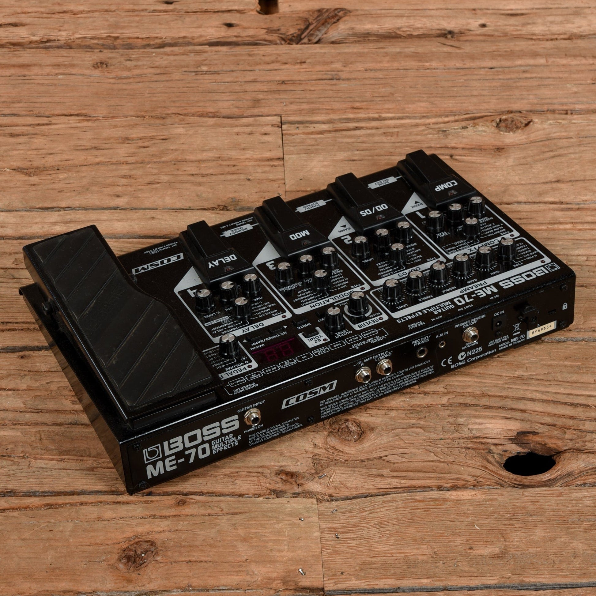 boss me 70 pedal Boss ME-70 Guitar Multiple Effects
