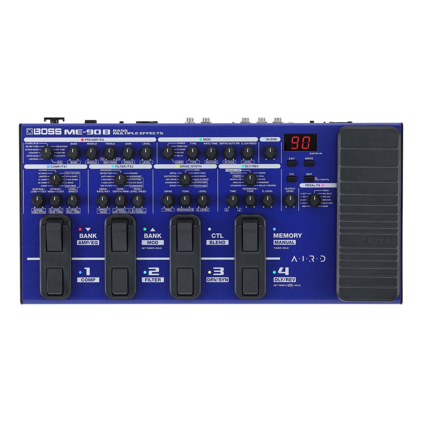 Boss ME-90B Bass Multi Effects Pedal Effects and Pedals / Multi-Effect Unit