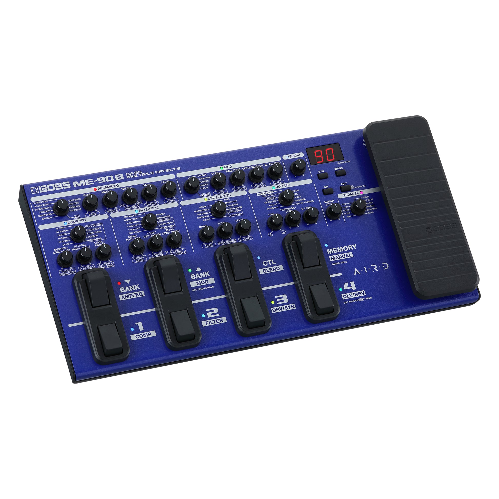 Boss ME-90B Bass Multi Effects Pedal Effects and Pedals / Multi-Effect Unit