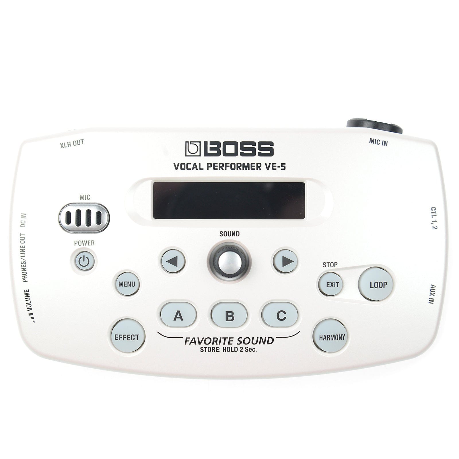 Boss VE-5 Vocal Effect Processor White Effects and Pedals / Multi-Effect Unit