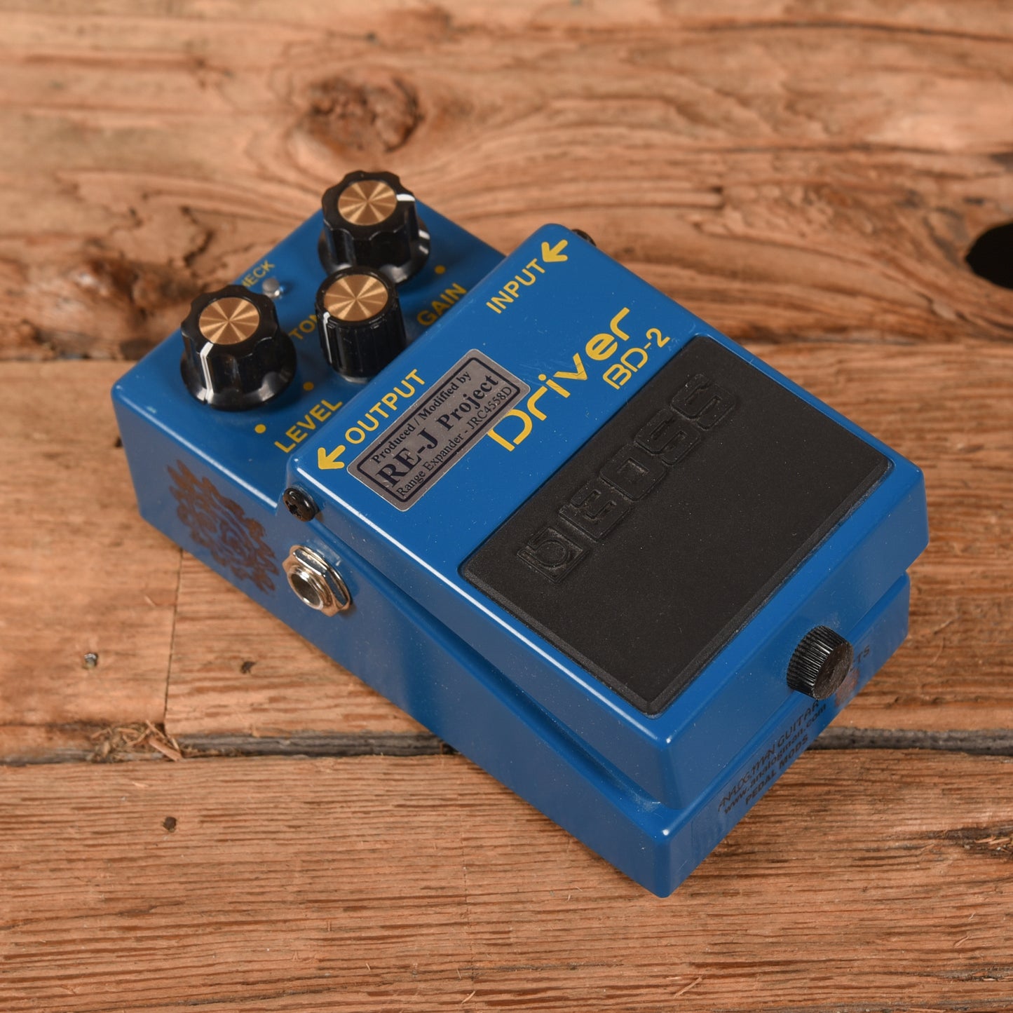 Boss BD-2 Blues Driver with Analogman RE-J Mod Effects and Pedals / Overdrive and Boost