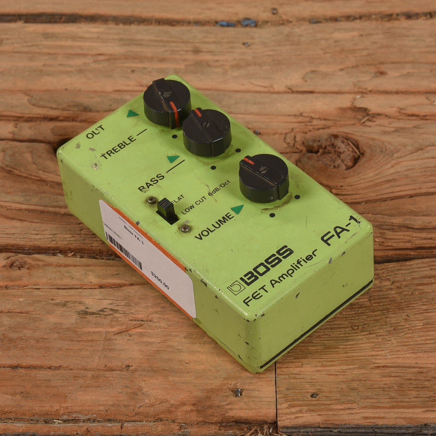 Boss FA-1 Effects and Pedals / Overdrive and Boost