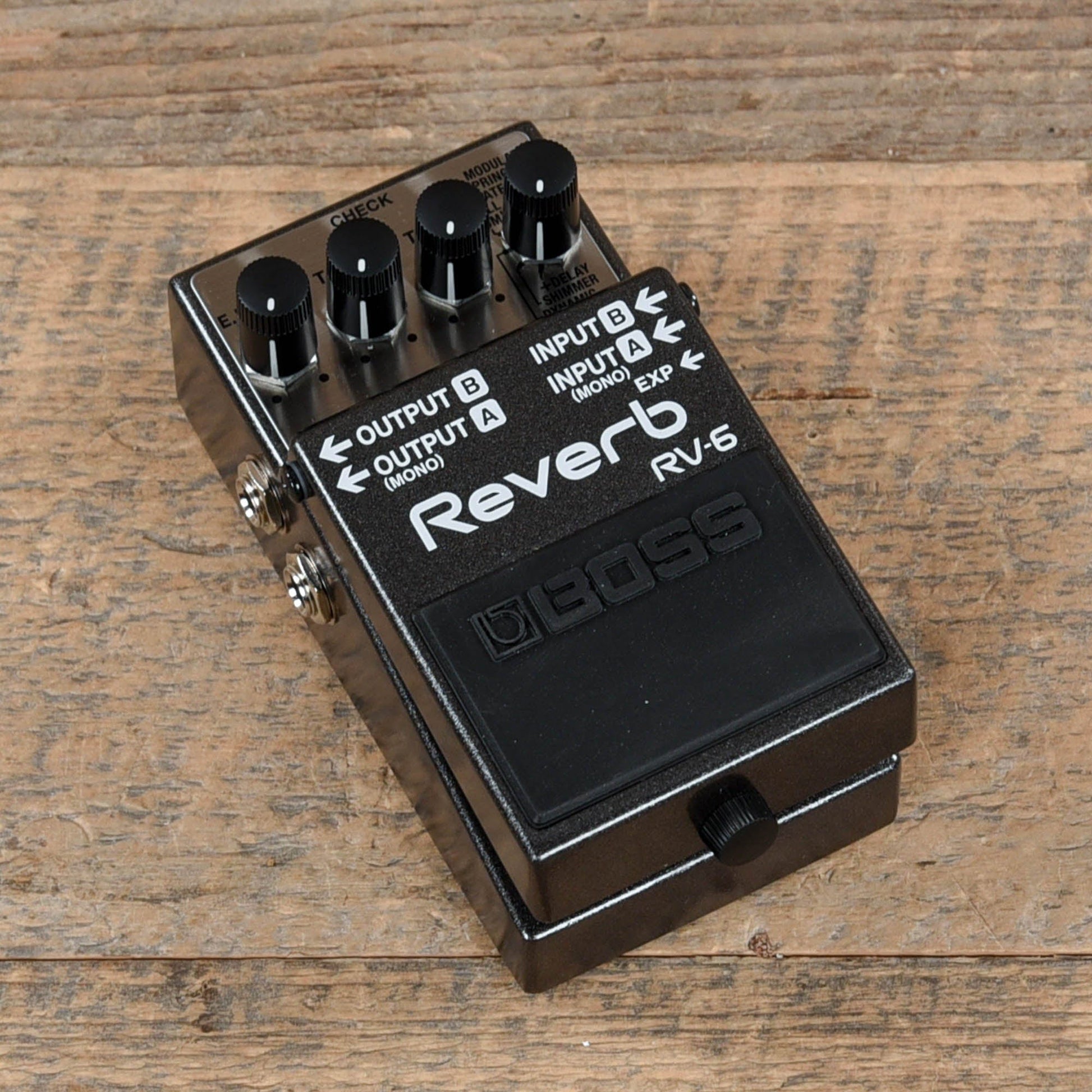 boss rv 6 expression pedal Boss RV-6 Digital Reverb – Chicago Music Exchange