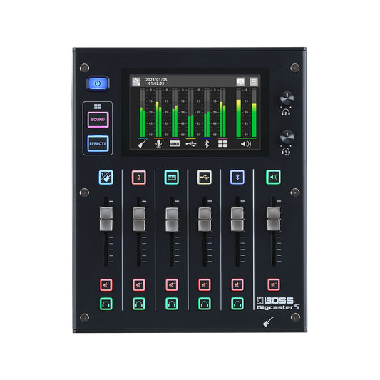 Boss Gigcaster 5 Streaming Mixer Pro Audio / Mixers
