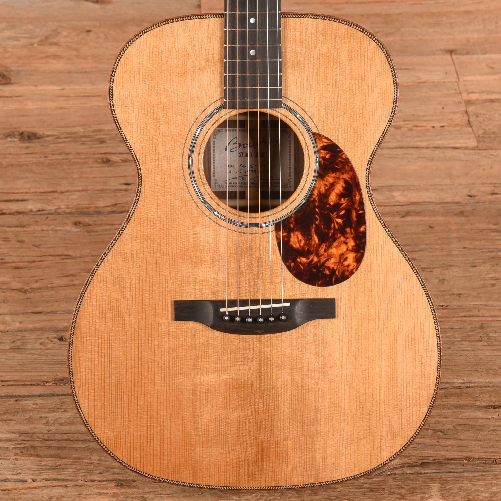 Boucher SG-51-MV Natural Acoustic Guitars