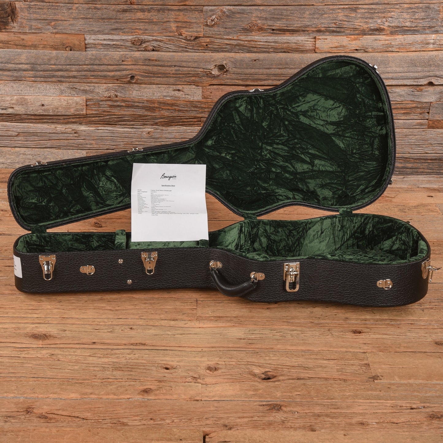 Bourgeois D Custom AT Adirondack/Brazilian Rosewood Natural 2015 Acoustic Guitars