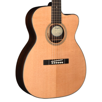 Bourgeois Downeast OMCE Soloist Thermo-Cured Sitka/Honduran Mahogany Natural Acoustic Guitars
