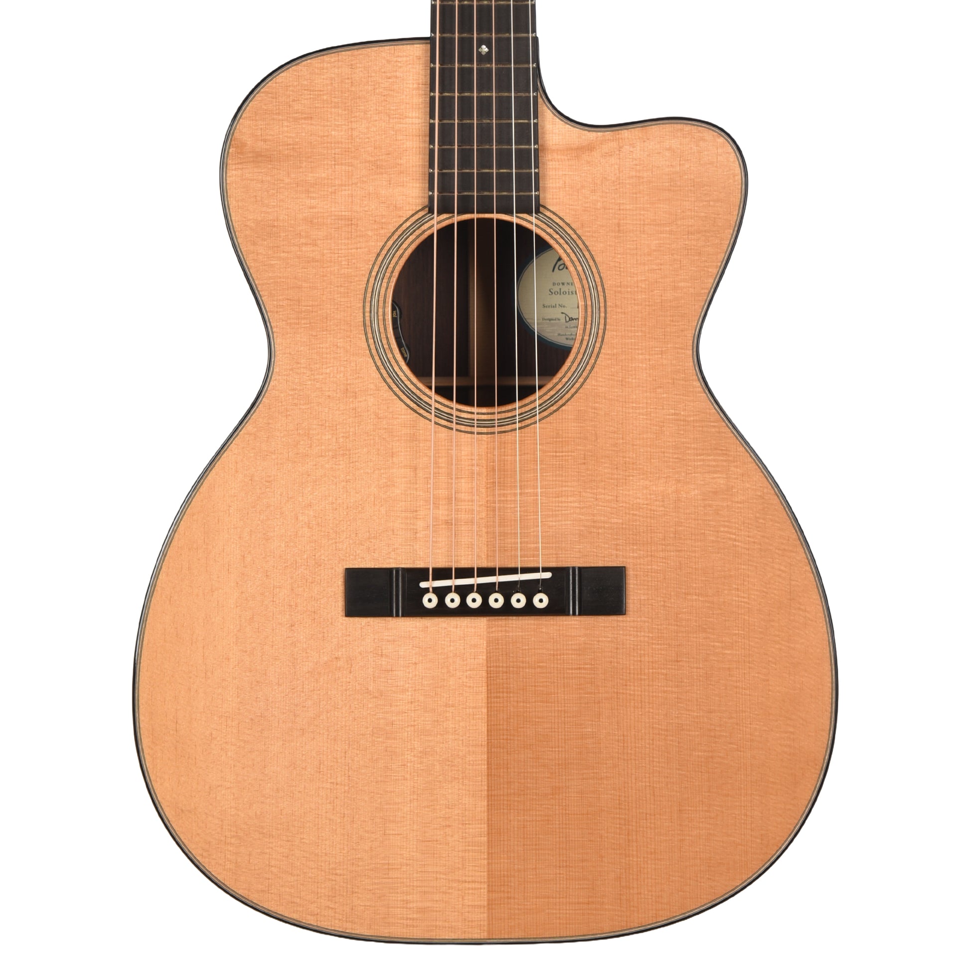 Bourgeois Downeast OMCE Soloist Thermo-Cured Sitka/Honduran Mahogany Natural Acoustic Guitars