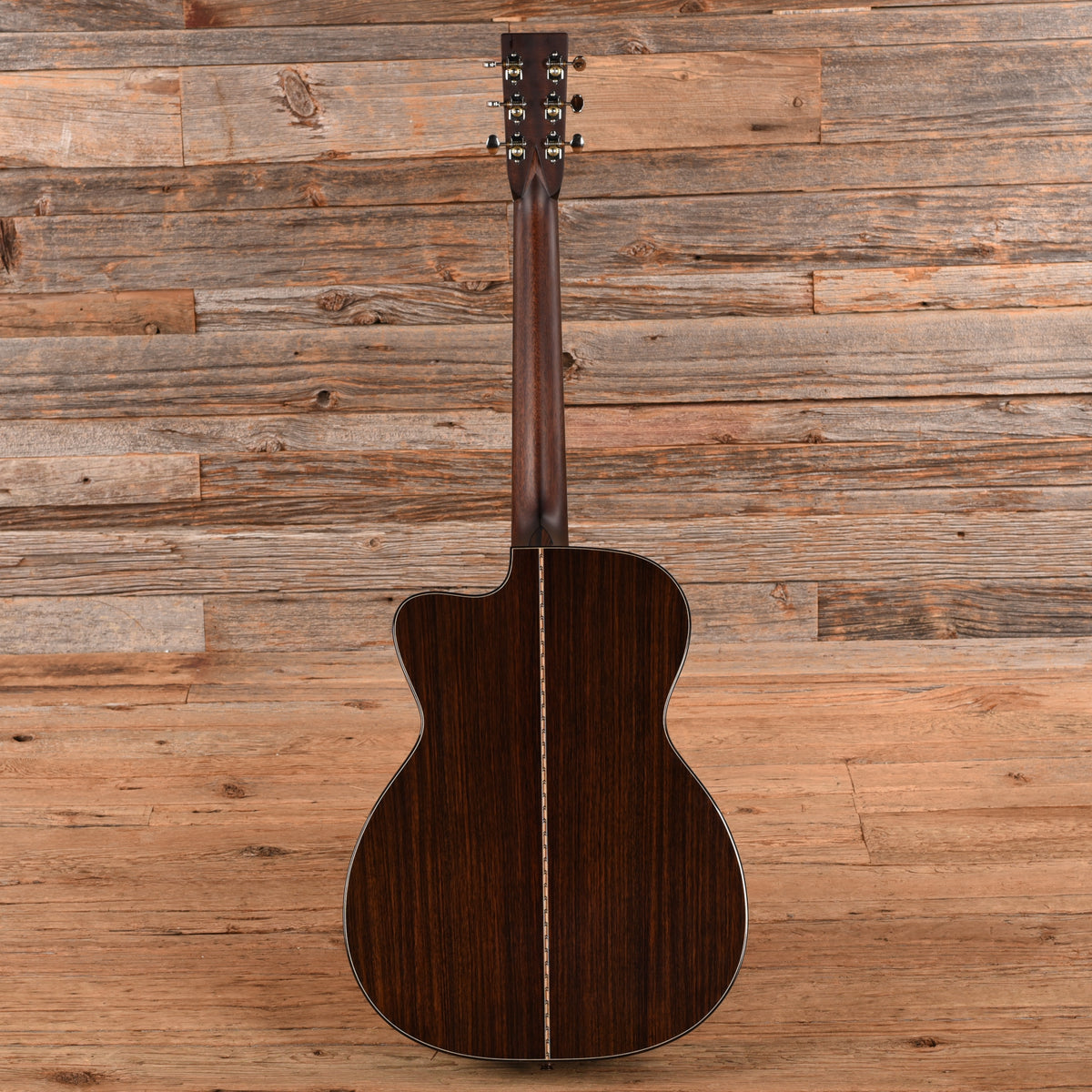Bourgeois Downeast OMCE Soloist Thermo-Cured Sitka/Honduran Mahogany Natural Acoustic Guitars