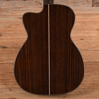Bourgeois Downeast OMCE Soloist Thermo-Cured Sitka/Honduran Mahogany Natural Acoustic Guitars