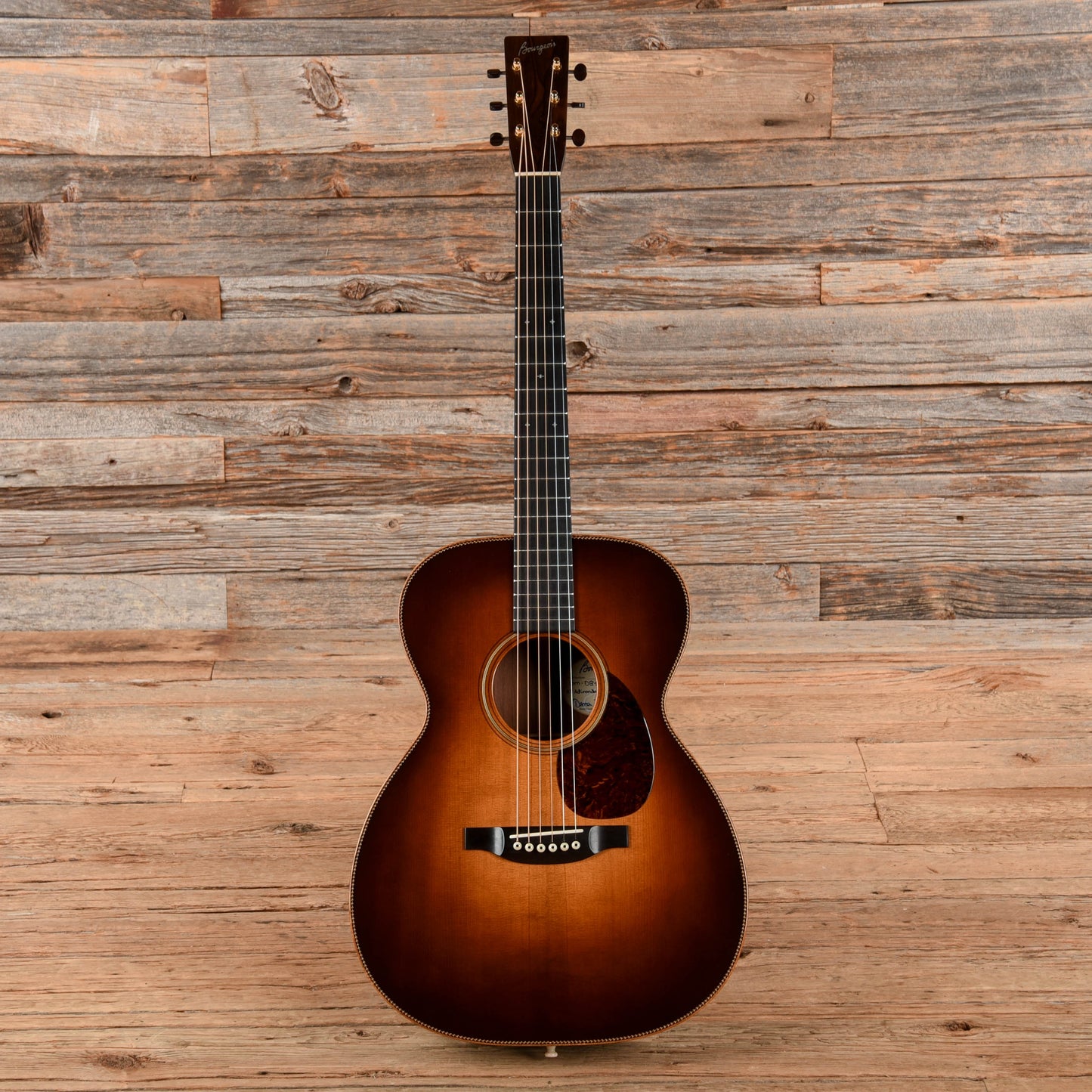Bourgeois Legacy Series DB Signature OM Sunburst 2017 Acoustic Guitars