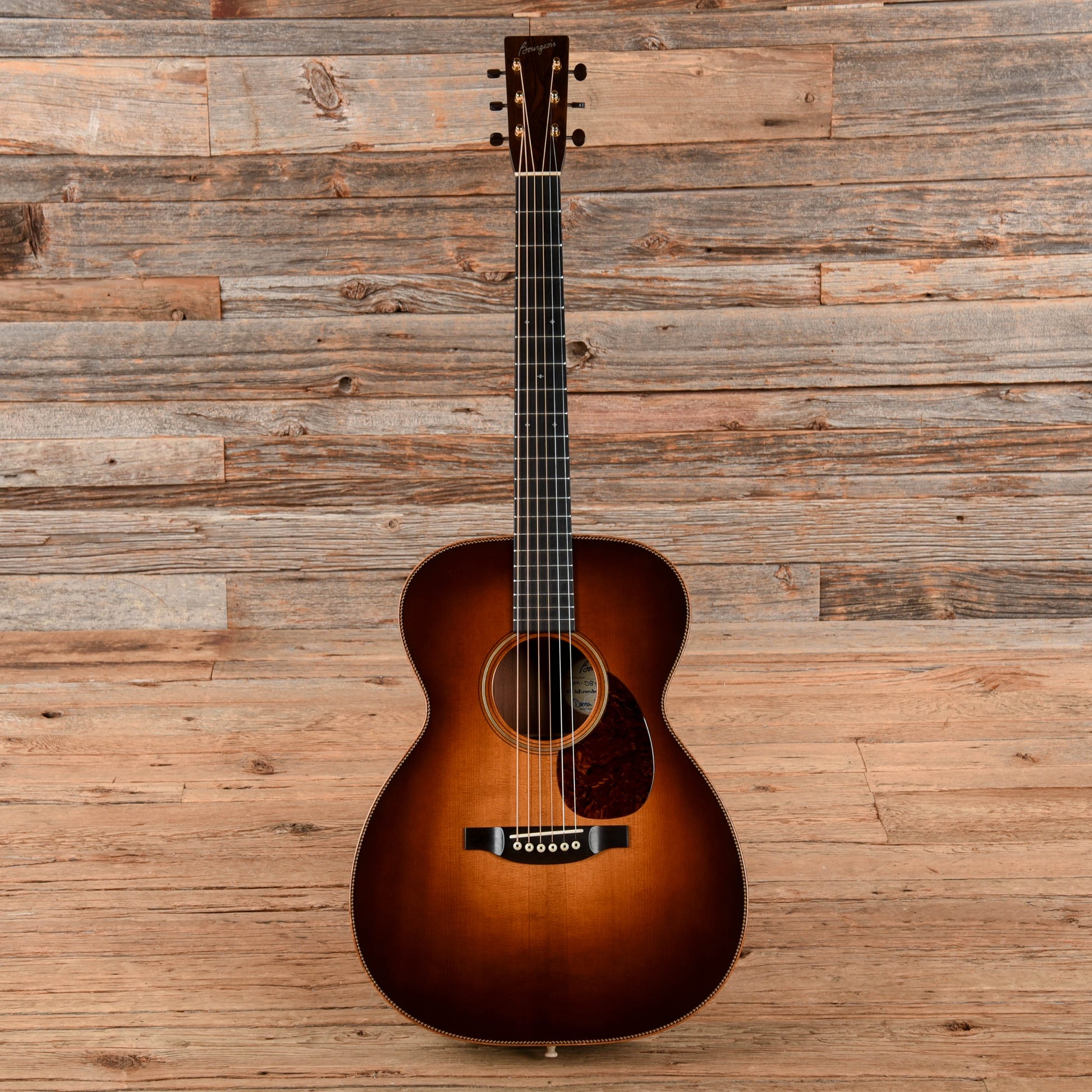 Bourgeois Legacy Series DB Signature OM Sunburst 2017 Acoustic Guitars