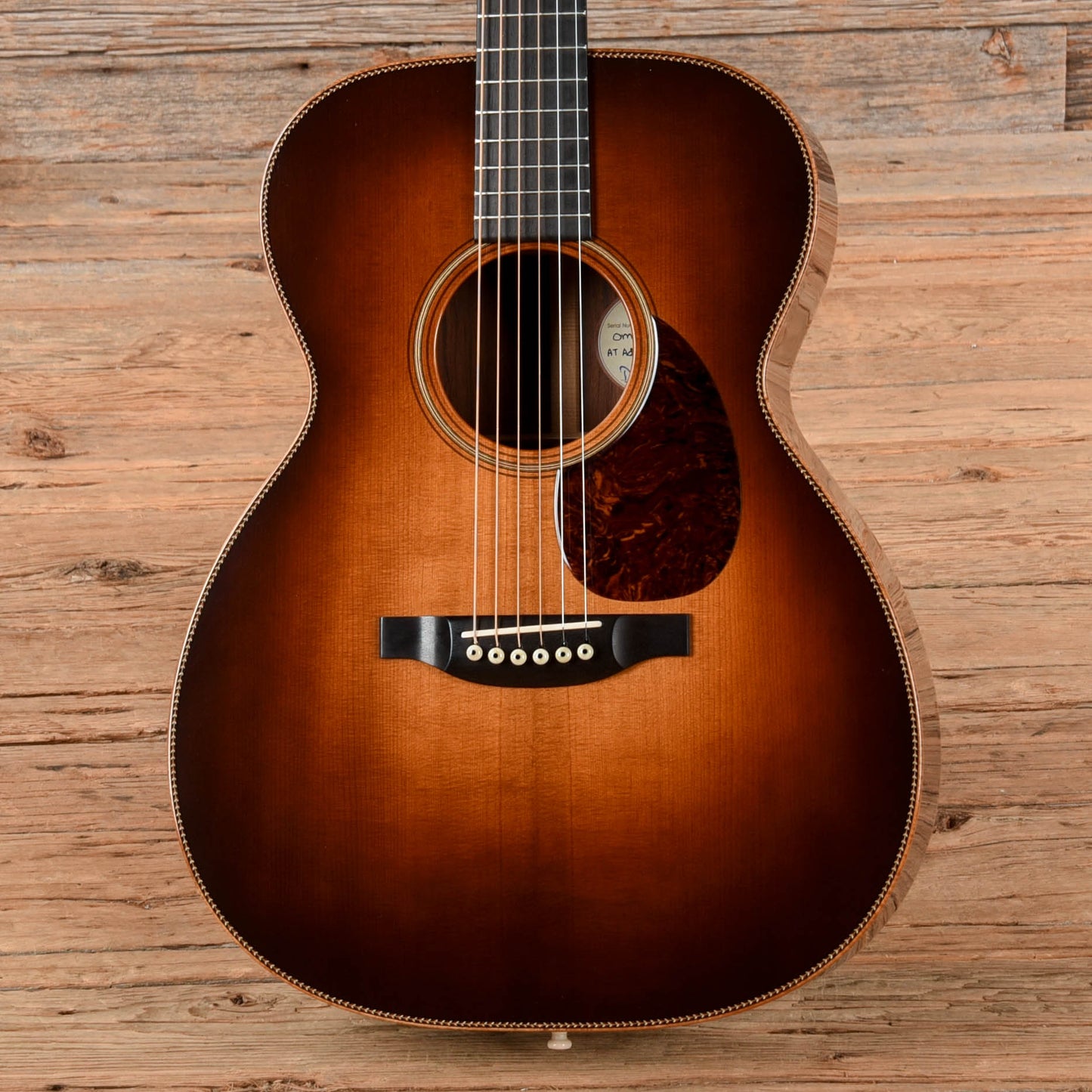 Bourgeois Legacy Series DB Signature OM Sunburst 2017 Acoustic Guitars