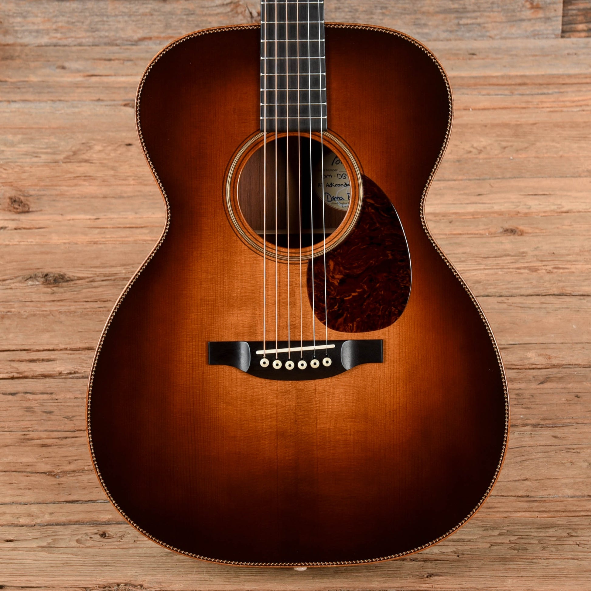 Bourgeois Legacy Series DB Signature OM Sunburst 2017 Acoustic Guitars
