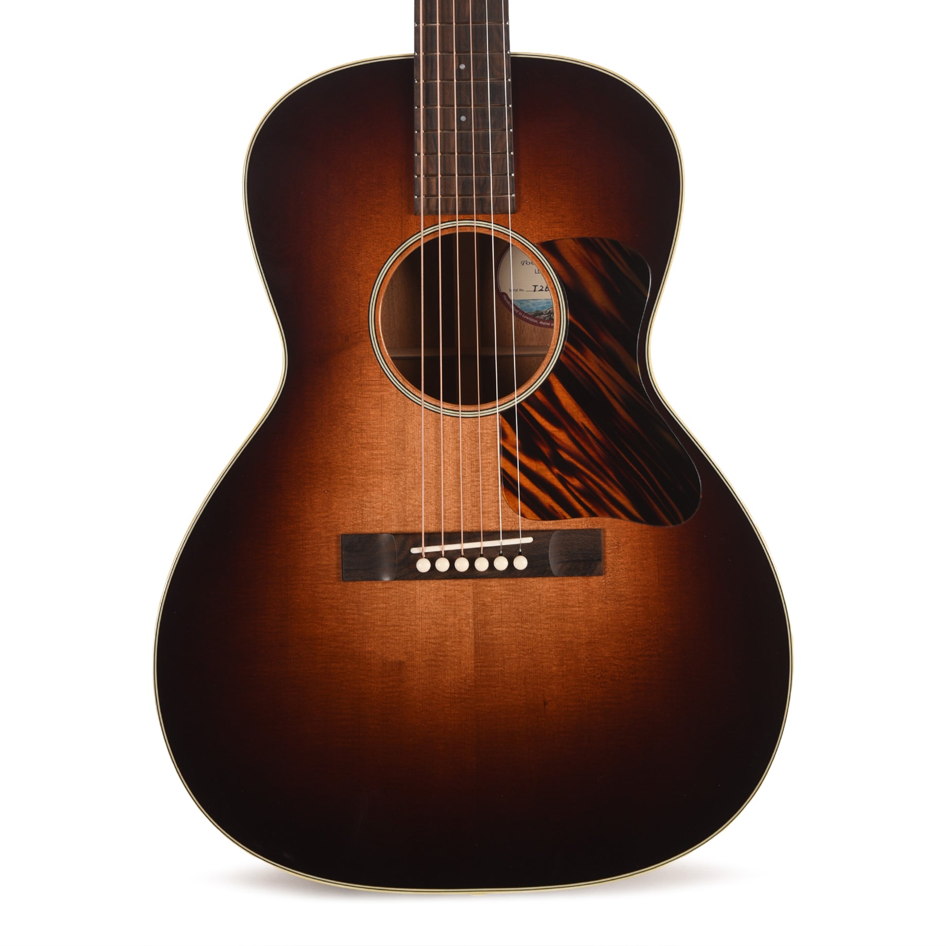 Bourgeois Touchstone LDBO-14 Torrefied Alaskan Sitka/Mahogany Sunburst Acoustic Guitars